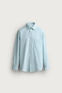 STRIPED BOXY FIT SHIRT