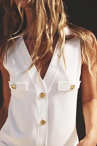 TWILL POCKET DRESS