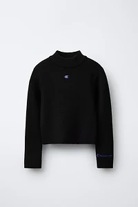 PULL CANNELÉ COL CHEMINÉE CHAMPION ® X ZARA