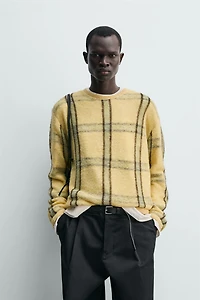 RELAXED FIT STRIPED JACQUARD JUMPER