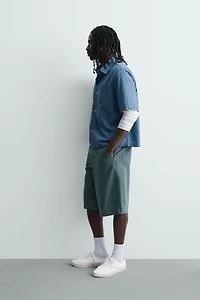 CHEMISE BOXY FIT À CARREAUX