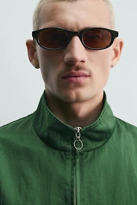 CROPPED FIT TECHNICAL JACKET