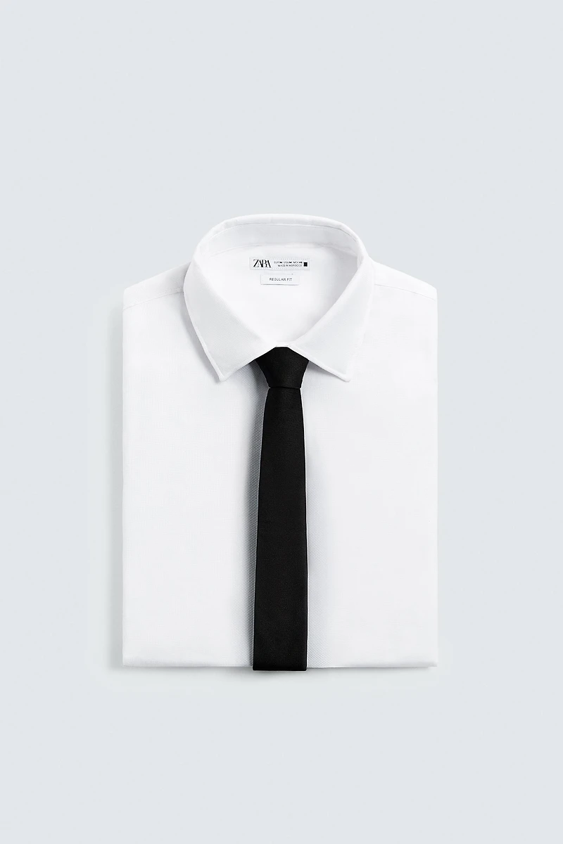 SLIM 100% SILK TIE