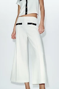 TEXTURED CULOTTES
