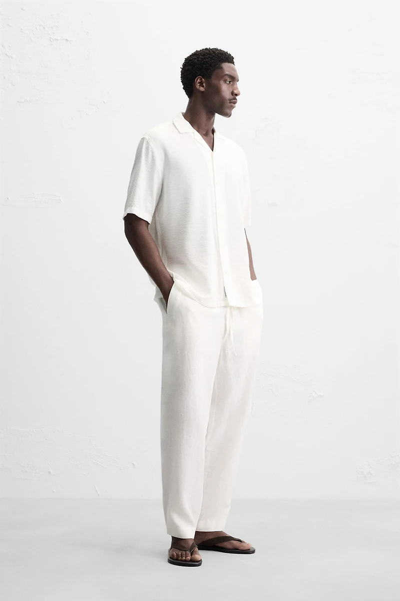 RELAXED FIT FLOWY SHIRT