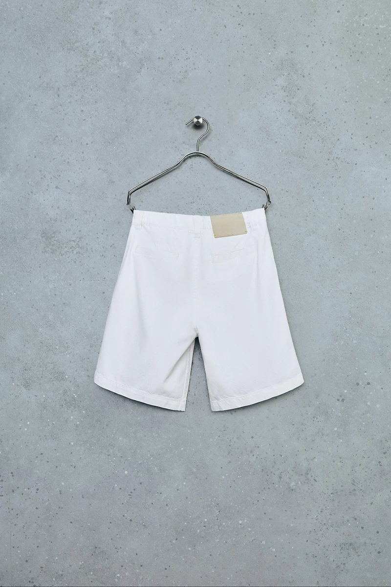 STORIESZ - PLAIN PLEATED SHORTS