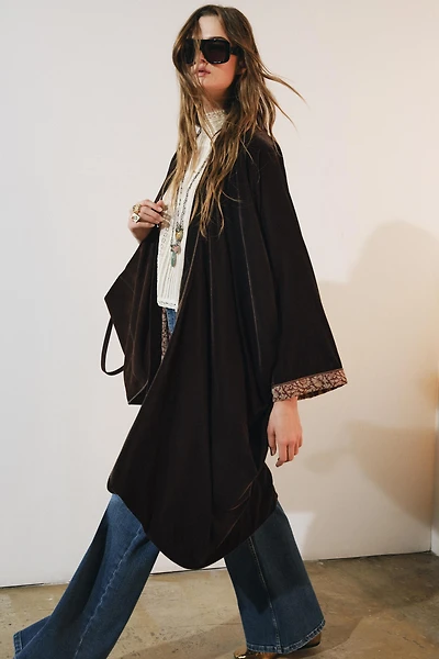 KIMONO EN VELOURS ZW COLLECTION