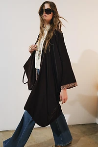KIMONO EN VELOURS ZW COLLECTION
