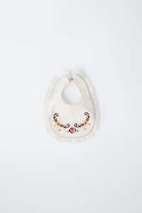 EMBROIDERED BIB