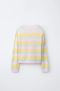 STRIPED CARDIGAN