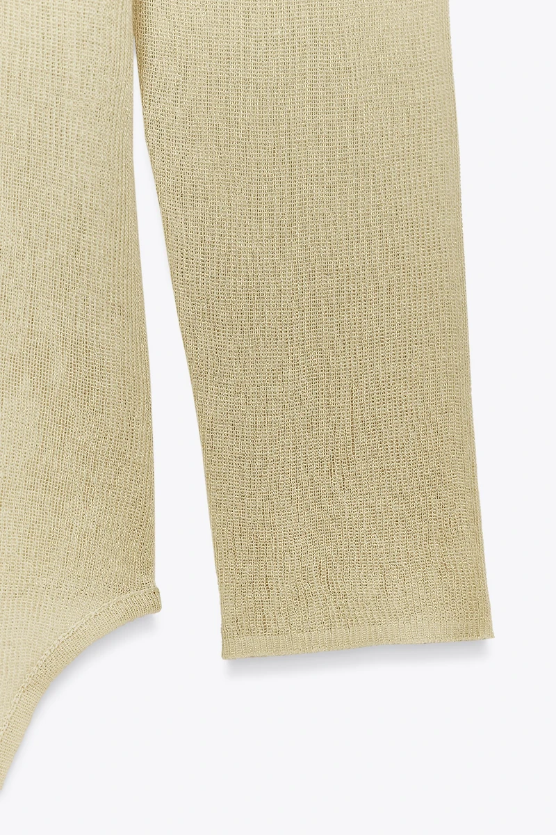MULTI-POSITION KNIT TOP