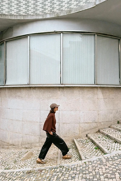 WIDE SLEEVE KNIT JUMPER