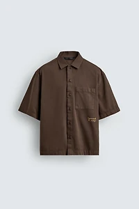 WASHED COMBINED PRINT SHIRT