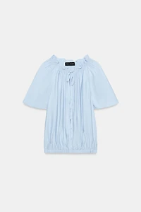 RUFFLED ROMANTIC BLOUSE