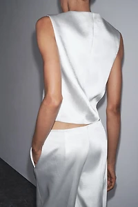 GILET SATINÉ ZW COLLECTION