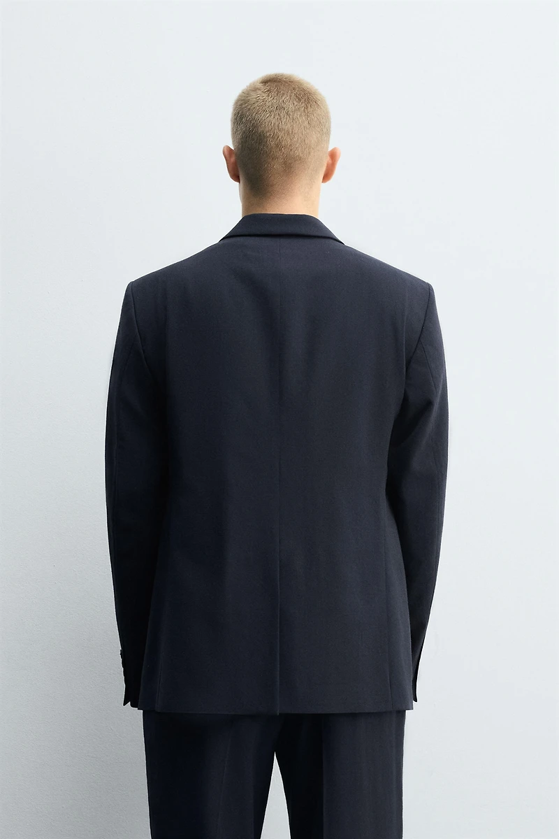 BLAZER DE COSTUME 100 % LAINE