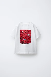 HEART PRINT HELLO KITTY © SANRIO T-SHIRT
