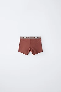 AGES 6-14 / FIVE-PACK OF LOGO BOXERS