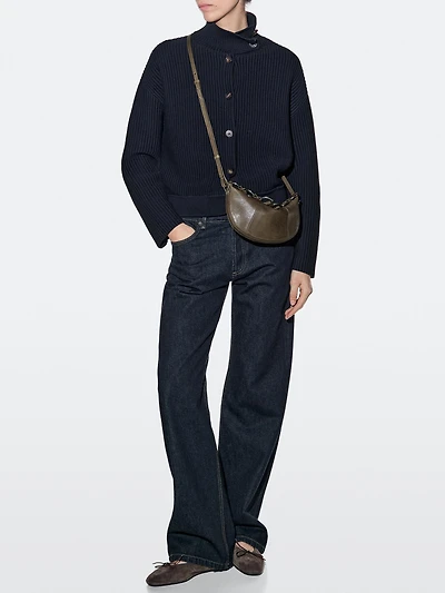 Mini-sac en cuir nappa