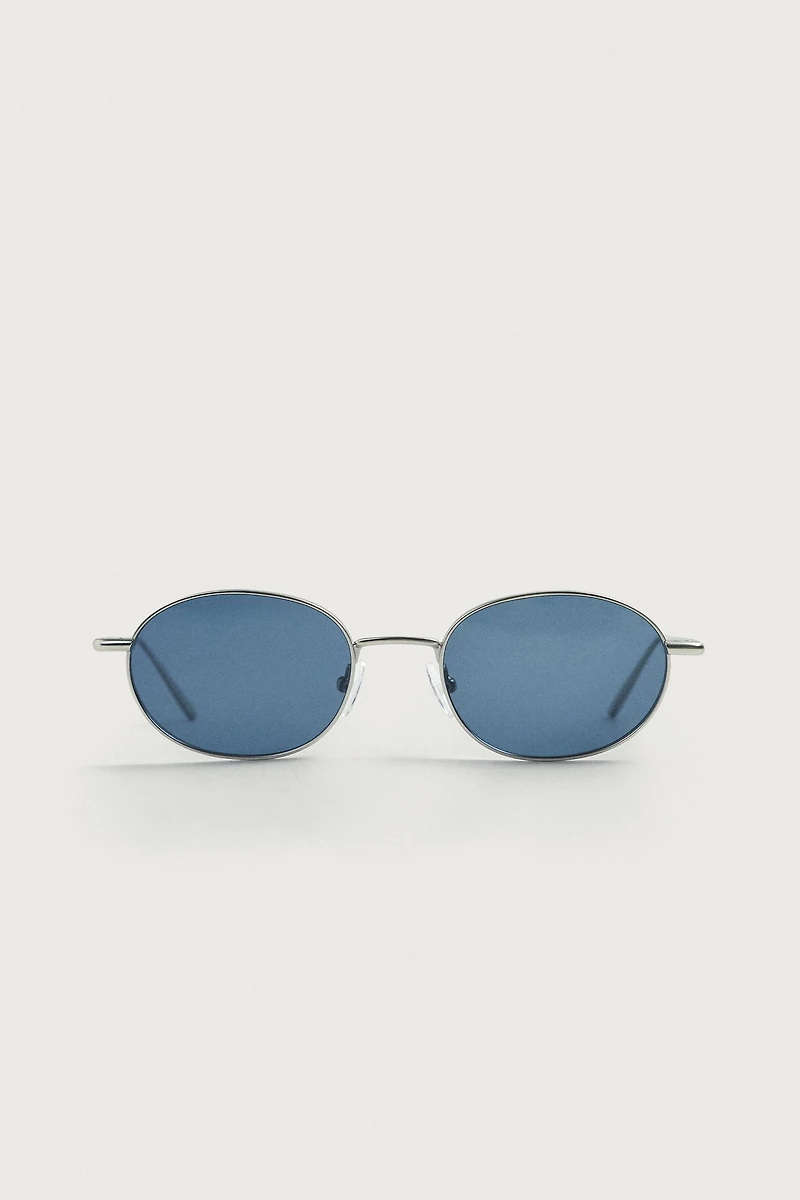 OVAL METAL SUNGLASSES