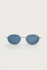 OVAL METAL SUNGLASSES