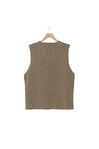 ORIGINS FLECKED KNIT VEST