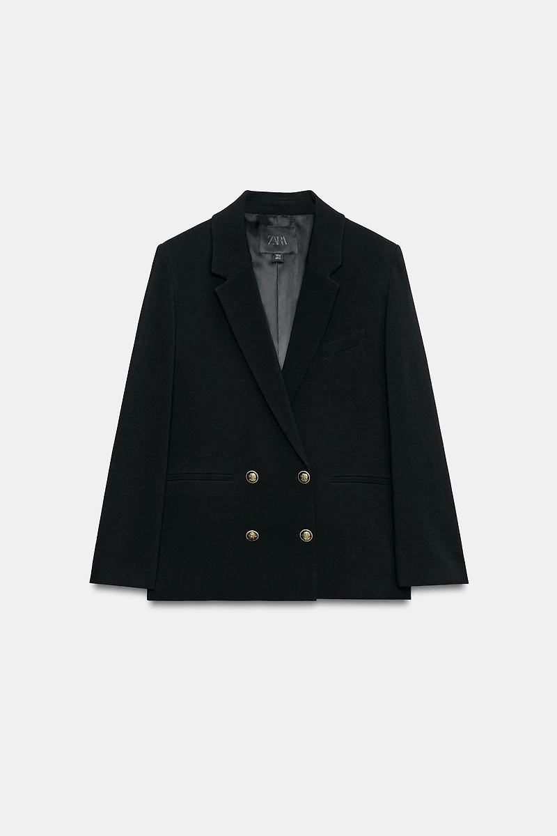 ZW COLLECTION STRAIGHT BUTTON BLAZER