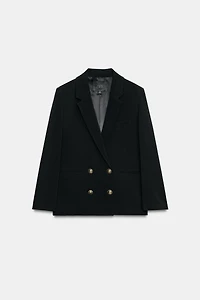 ZW COLLECTION STRAIGHT BUTTON BLAZER