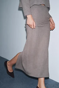 SOFT MIDI SKIRT