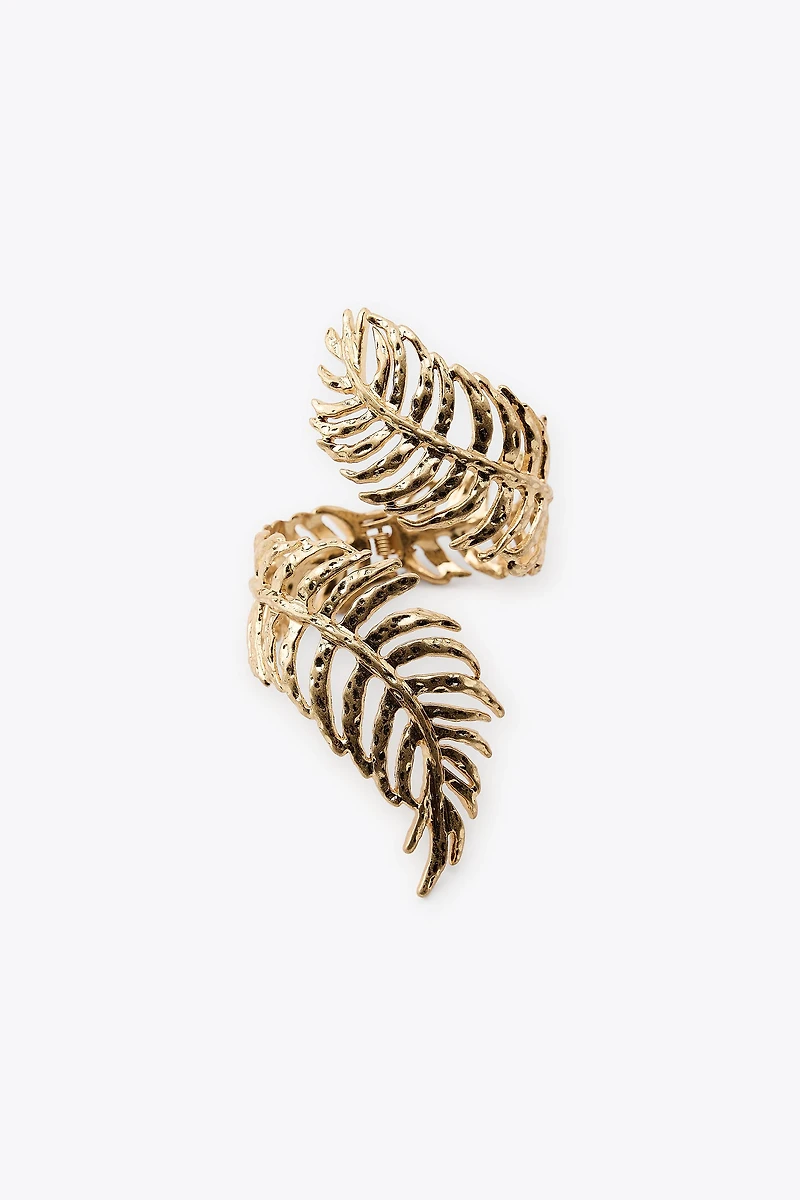 ARECA LEAF COILED BRACELET