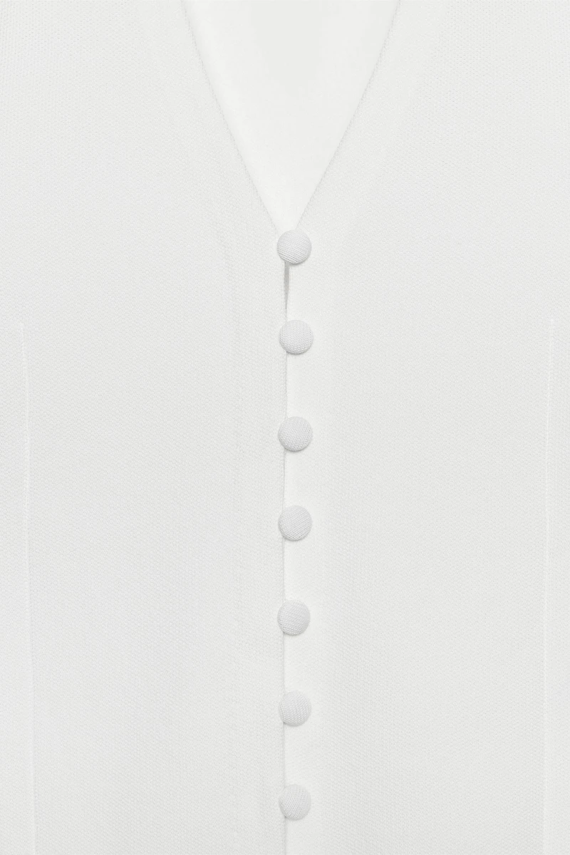SHORT SLEEVE KNIT CARDIGAN
