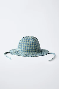 BONNET À CARREAUX VICHY