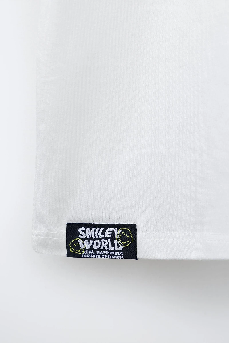 T-SHIRT IMPRIMÉ SMILEYWORLD