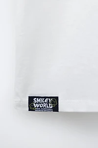 T-SHIRT IMPRIMÉ SMILEYWORLD