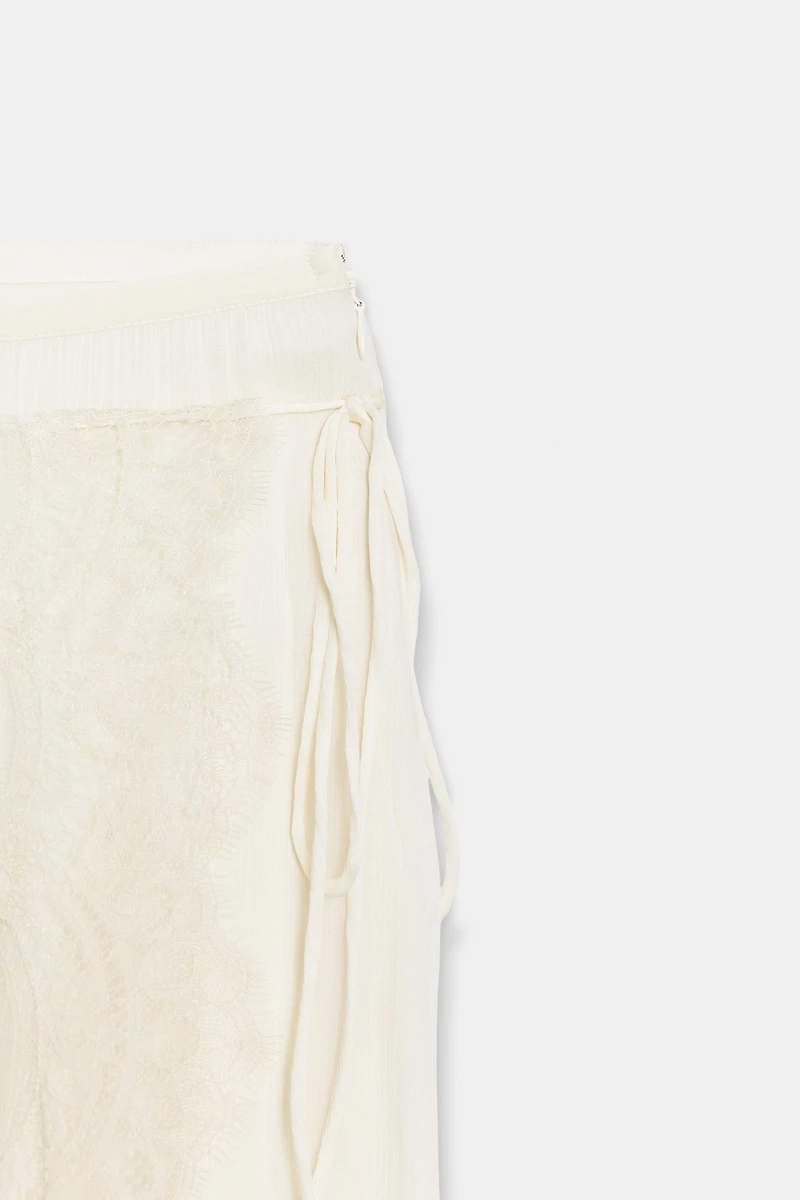 ZW COLLECTION LACE PAREO SKIRT