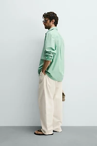 WASHED REGULAR FIT SHIRT