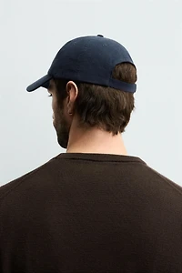 CASQUETTE EN COTON DÉLAV