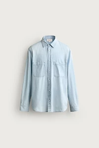 REGULAR FIT DENIM SHIRT