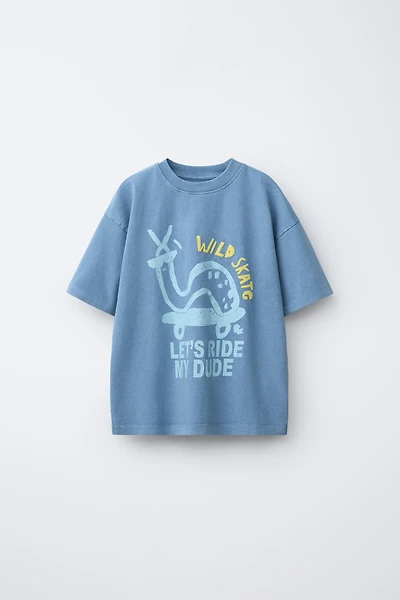 SKATE PRINT T-SHIRT