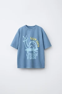 SKATE PRINT T-SHIRT