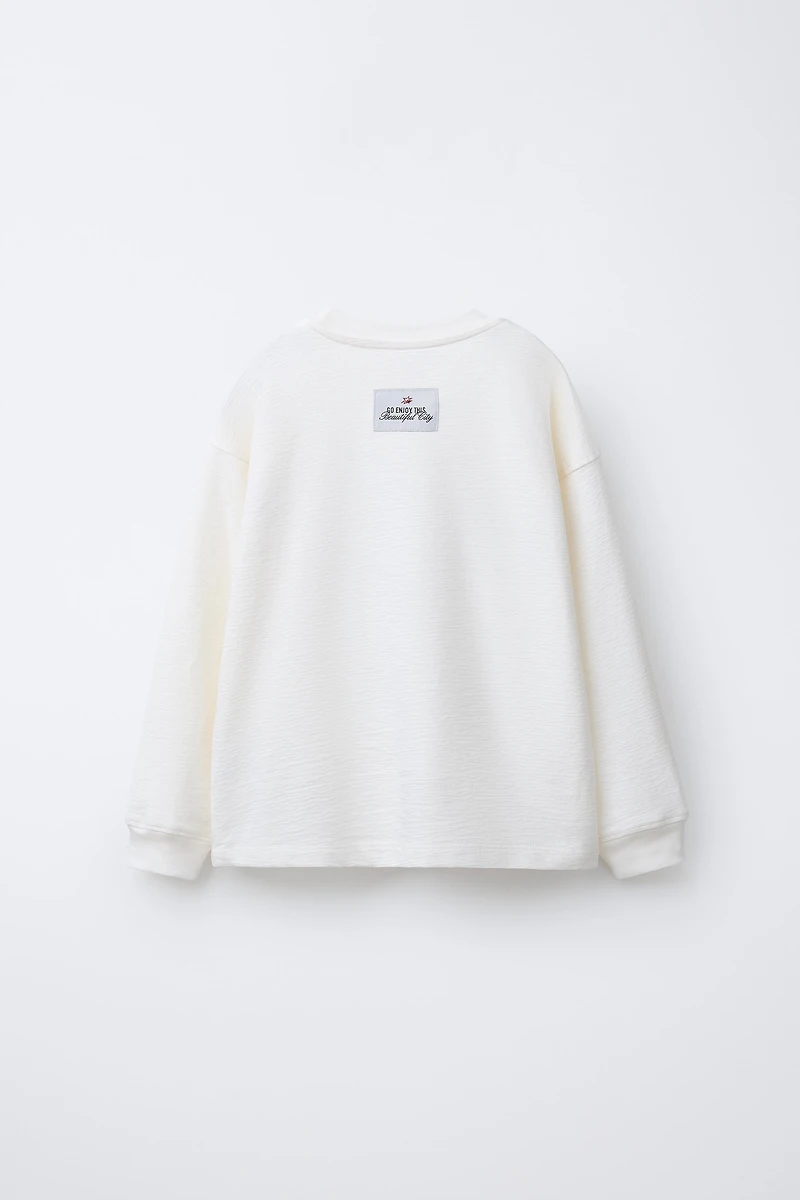 STRUCTURED TEXT T-SHIRT