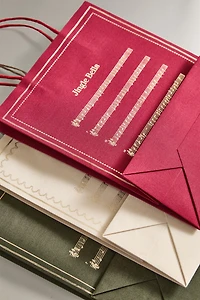 SET OF CHRISTMAS MUSICAL NOTE BAGS (SET OF 4)