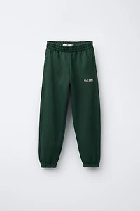 TEXT JOGGER PANTS