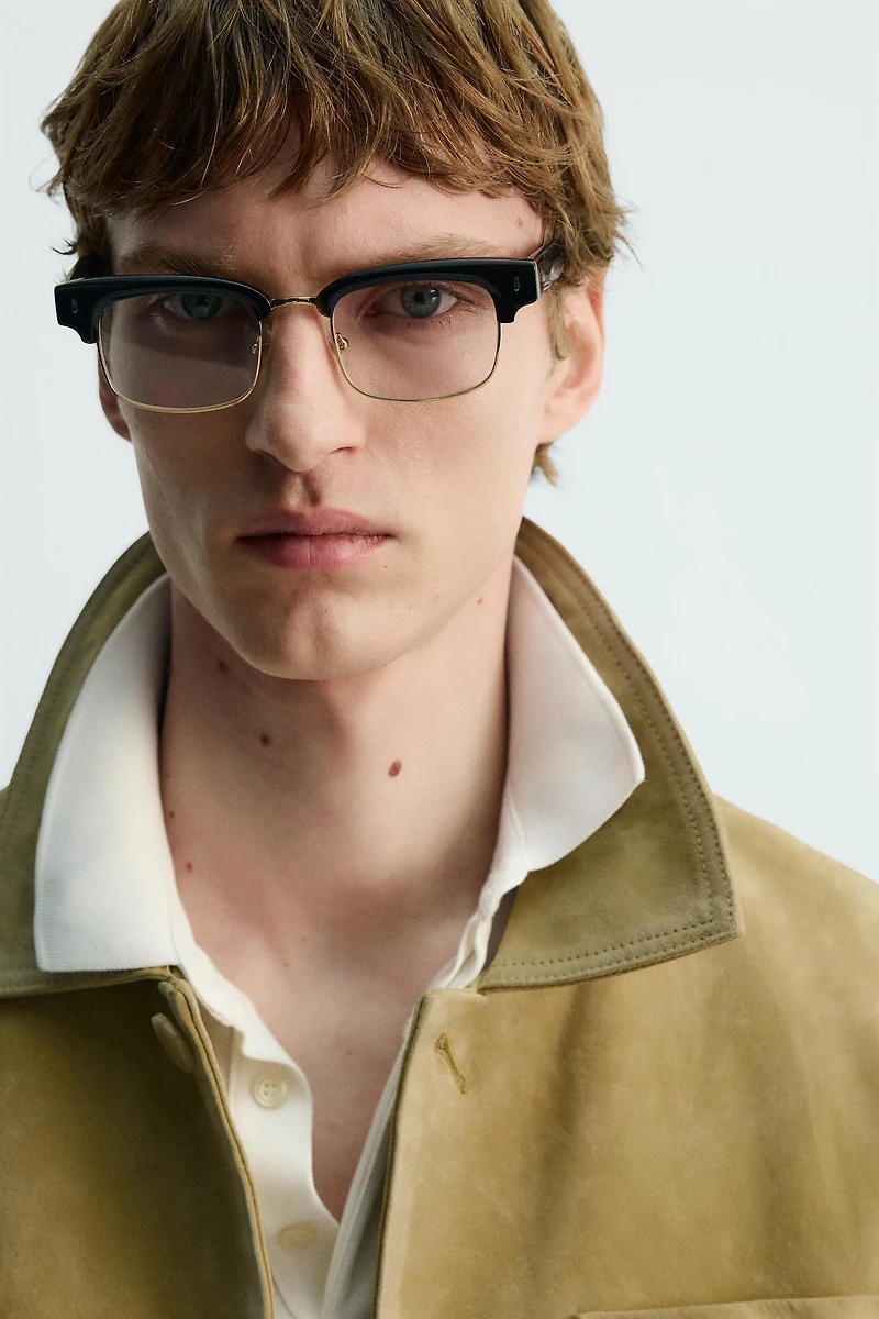 SUEDE POCKET JACKET