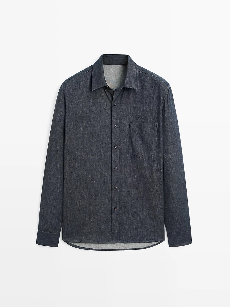 Chemise denim heavy weight