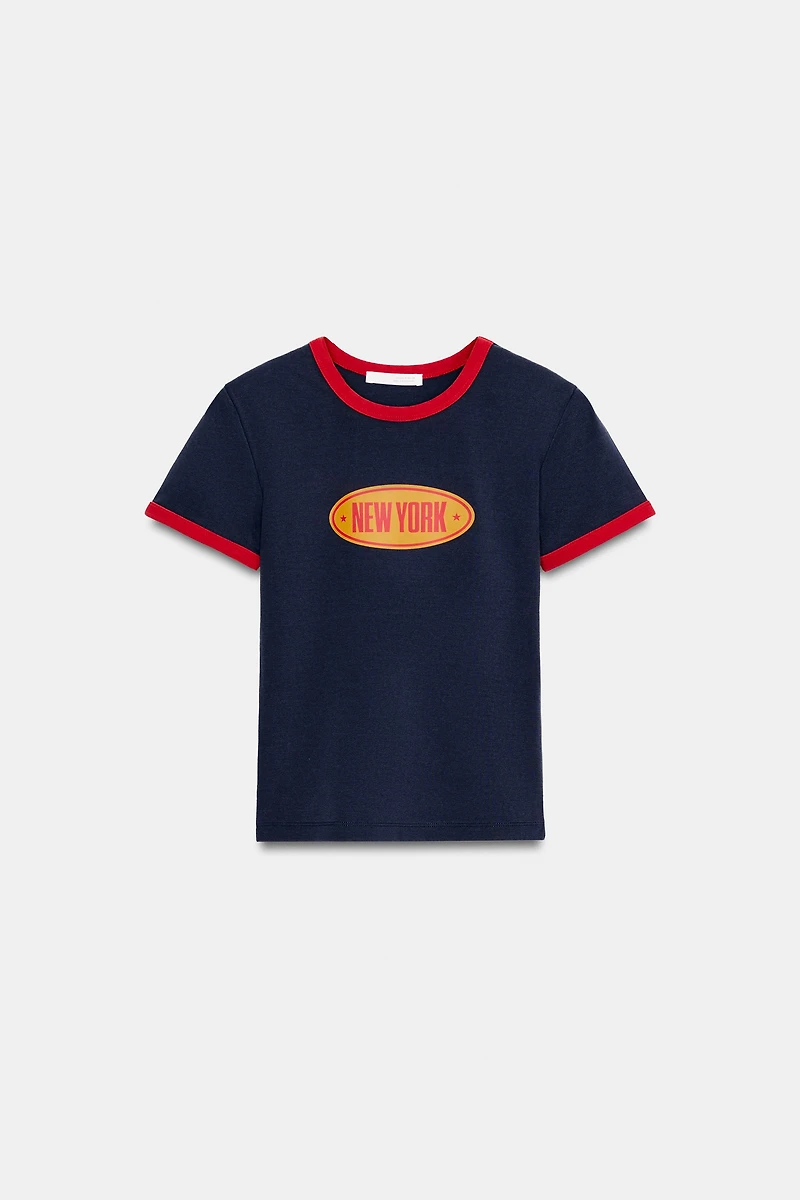 T-SHIRT À INSCRIPTION