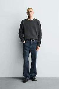 WASHED TEXTURED JUMPER