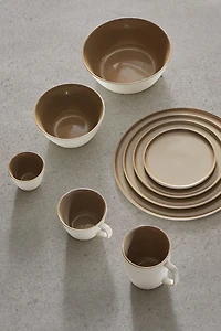 SMALL PORCELAIN DINNER PLATE SET (SET OF 2)