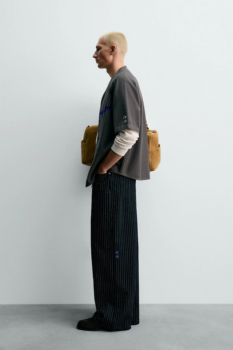 CHEMISE BASEBALL À IMPRIMÉ CHAMPION ® X ZARA