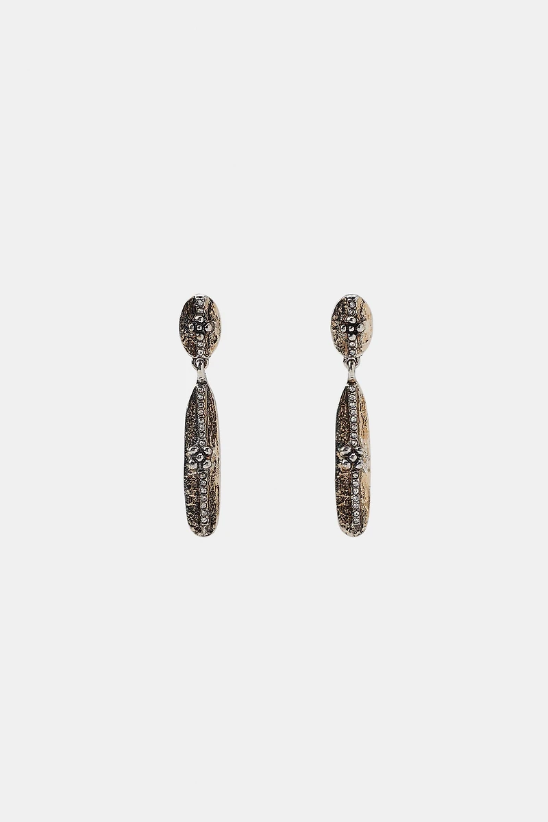 SPARKLY METAL EARRINGS